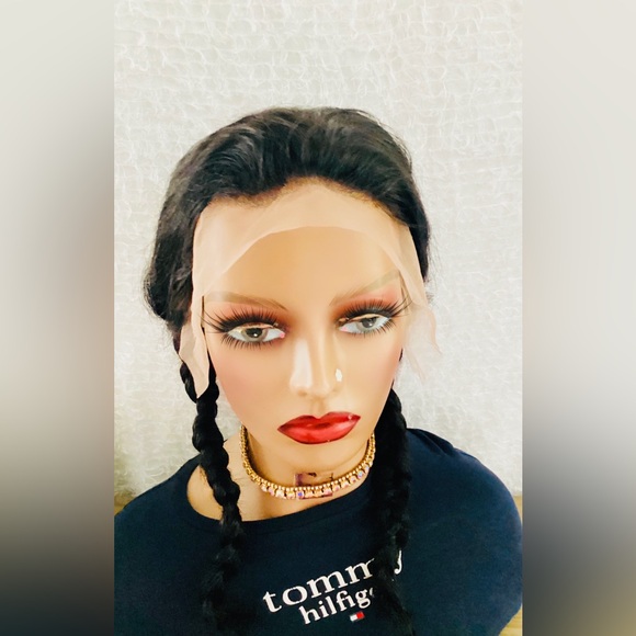 Lace Front Wig Human Natural Hair Women Wig - Picture 2 of 7